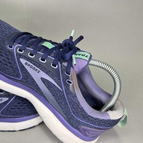 Brooks Transmit 3 Running Shoes Women's 8.5 Purple Athletic Training Sneakers - Picture 10 of 14